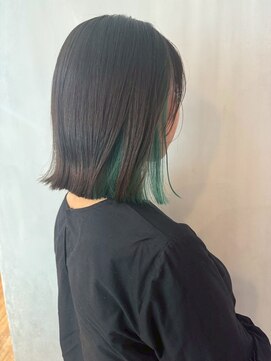 オーストヘアジジ(Aust hair Gigi) インナーカラー