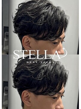 ステラ(STELLA) フェザーショート/メンズカット/メンズサロン/眉毛カット/カット