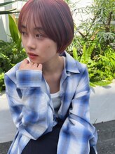 フッズ(HOODS) ショートボブ アディクシーカラー