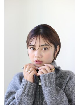 エクリ シセイドウ 麻布十番店(equri×SHISEIDO) 【麻布十番】大人のショートボブスタイル