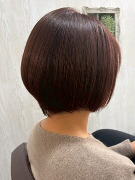 コルテ 倉敷西坂店(CoRte.) 大人上品ショート/美フォルムショートボブ/レイヤーカット/美髪