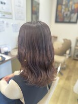 キアーロ&nbsp;ウェーブ巻きスタイル