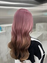 アイトーキョー 名古屋2nd(AI TOKYO) ピンクxブラウンのグラデーションカラー