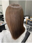 髪質改善×モノグレージュ