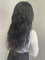 ネウィ 大分中央町店(newi) ゆるふわウェーブロングデジタルパーマナチュラル黒髪大人可愛い