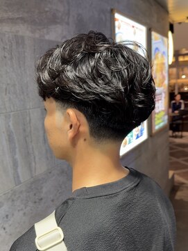 トニーアンドガイ 原宿店(TONI & GUY) テーパーフェードニュアンスパーマメンズヘア
