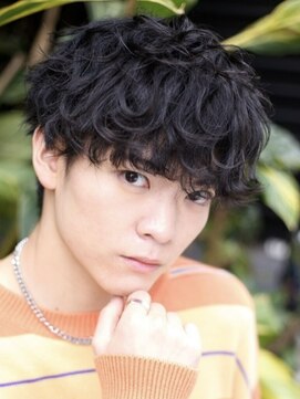 ステラ(STELLA) 波巻きスパイラル/メンズカット/メンズ/メンズサロン/波巻き