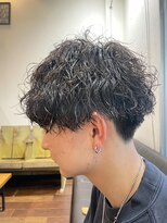 ヘアーワークス ボナ(HAIR WORKS bona.) 波巻きマッシュパーマ