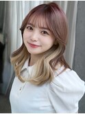 ハッシュカットシースルバングハンサムショートクラゲヘア前髪