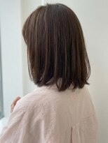 フレイムス 那覇新都心店(Frames) 大人ミディボブ20代30代40代◎前髪あり切りっぱなしボブ那覇