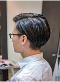 トラッド.ネープレス.耳掛けスタイル.hommehair2nd櫻井
