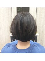 ヘアーサロン エイム(hair salon Ame)&nbsp;耳にかけてもオシャレなボブ