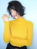 ラウンジ モリオ イケブクロ(Lounge MORIO Ikebukuro) 【morio池袋】大人かわいい可愛い前下がり透け感ショート♪