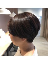 ヘアーエスクールシーユー 枚方T-SITE店(hair S.COEUR×Cu) レディーショートスタイル