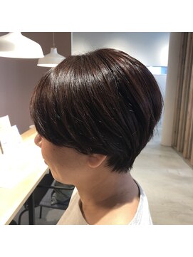 ヘアーエスクールシーユー 枚方T-SITE店(hair S.COEUR×Cu) レディーショートスタイル