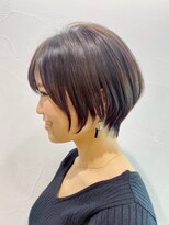 アイティー バイ アルバム 中野店(IT by ALBUM)&nbsp;丸みショート_クールショートピンクベージュボブルフ_ba309241