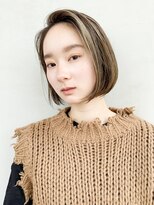 アイティー バイ アルバム 中野店(IT by ALBUM)&nbsp;ナチュラルスタイル_エアリーミディショートパーマ_8276