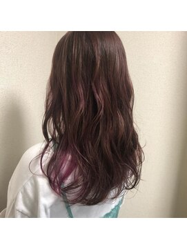 ルアナ 梅田店(Luana) おすすめインナーカラー♪パープル☆