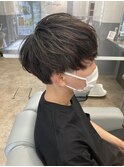 ニュアンスマッシュ涼しげヘア透明感かき上げスマートマッシュ