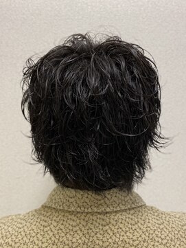 ヒロギンザ 新橋日比谷口店(HIRO GINZA) ネオウルフパーマ【新橋　日比谷　内幸町　理容室　床屋】