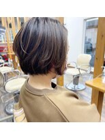チームボス(Team BOSS)&nbsp;髪質改善×ハイライトショートスタイル