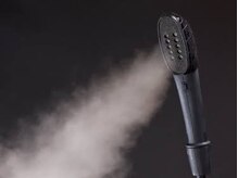 ナノスチームを当てながらの施術です！