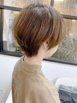 ニット 銀座(knit)&nbsp;《knit銀座》大人黒髪20代30代40代ハ丸みショート丸み前下がり