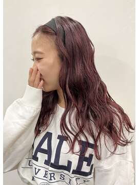 ブロンド(Blonde.) 韓国風ピンクラベンダー