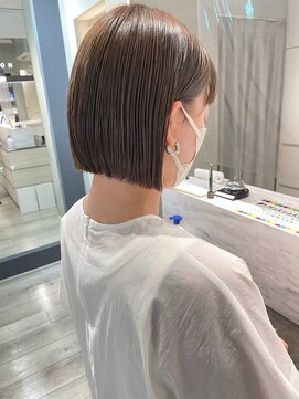 ヘアー ミッション 心斎橋店(hair Mission) バランスきれいなミニボブ