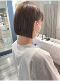バランスきれいなミニボブ
