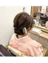 ヘアセットサロン キュア(CURE) 綺麗めアップヘア