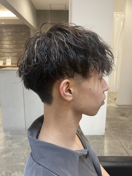 ニアウ 伊勢崎連取店(Niau) メンズマッシュツイストスパイラルパーマ