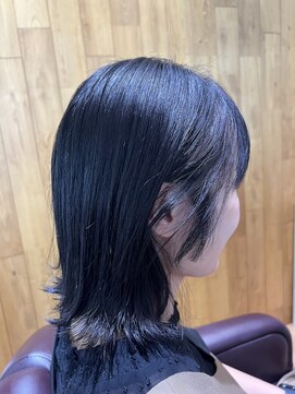 チアー ヘアリラクゼーション(cheer HAIRRELAXATION) 後れ毛でくくってもかわいい外ハネボブ