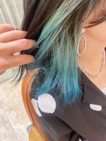 ネオリーブソラ 相模大野店(Neolive sola)&nbsp;インナーカラー×オリーブブルー