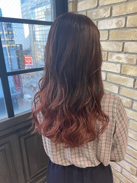 ナナシ(nanac) 【木村限定】大人かわいいグラデーションピンク