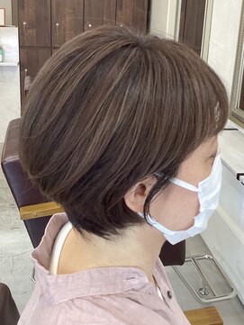 オンカラー(ON.COLOR) 大人ハイライトベージュショート40代50代