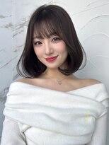 シーテメゾン(Ciete Maison)&nbsp;韓国ヘア/レイヤー／顔周り／レイヤーボブ／韓国ボブ/艶カラー