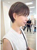 【soso 伊勢田】丸みショート【横浜/ブリーチ】