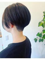トモニ(tomoni) ツーブロックショート