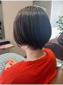 セット簡単ショートボブ