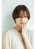 うざバングマッシュショート