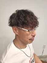 ニアウ 伊勢崎連取店(Niau)&nbsp;刈り上げショートマッシュ縦落ちツイストスパイラルパーマ