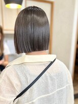 ネオリーブ クーロ(Neolive curro)&nbsp;小顔タッセルボブ×美髪[ぱつっとボブ/縮毛矯正/横浜韓国]