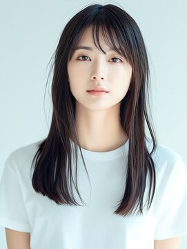 ブロッサム 東中野店 20代30代大人美人小顔ブリーチなし韓国ヘアアッシュブラック