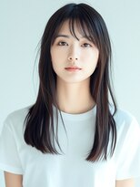 ブロッサム 東中野店 20代30代大人美人小顔ブリーチなし韓国ヘアアッシュブラック
