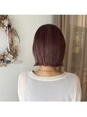 切りっぱなしボブ