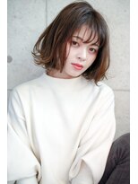 ラフィス ヘアー ミミ 流山おおたかの森店(La fith hair Mimi)&nbsp;【La fith】 ナチュラルボブスタイル