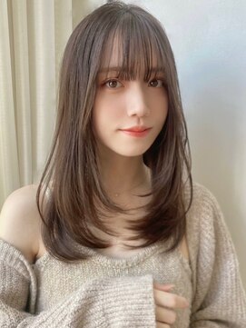 バイオレット 表参道店(Violet) 上品なメルティーカラー/マロンベージュ/内巻きレイヤーカット