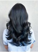 ウェーブミディアム似合わせカット姫カットレイヤー_ba535681