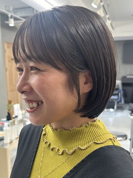 スミス 上野(smith) 大人ショート/髪質改善/イルミナカラー